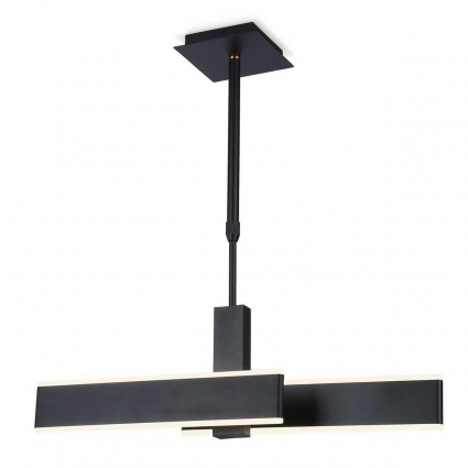 Подвесной светодиодный светильник Ambrella light Acrylica Original FL FA6667 в стиле Хай-тек, цвет черный