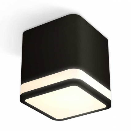 Комплект потолочного светильника Ambrella light Techno Spot XC (C7806, N7751) XS7806030, в современном стиле, цвет черный