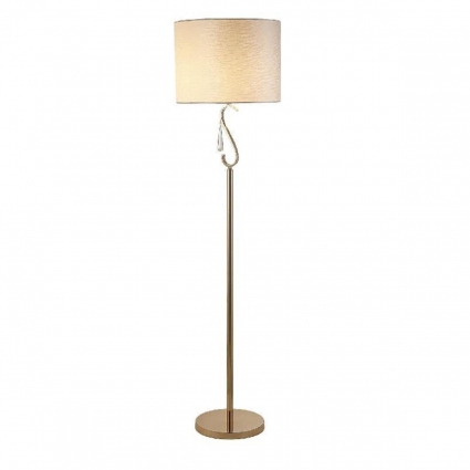 Торшер Moderli Caramel V10557-1F в классическом стиле, цвет золотой, мощность 60 Вт