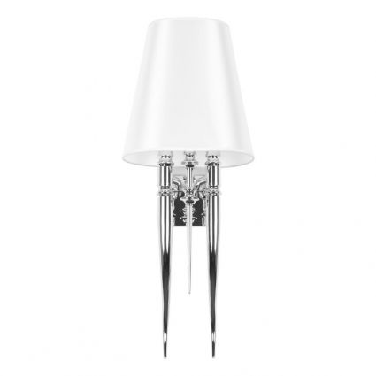 Бра Loft IT Brunilde 10207W/M Chrome в стиле арт-деко, цвет хром, мощность 80 Вт