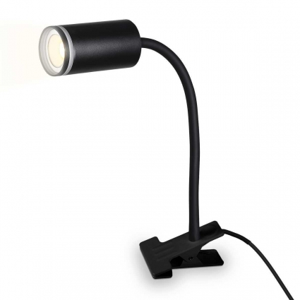 Настольная лампа Ambrella light Wallers FW2468 в современном стиле, цвет черный