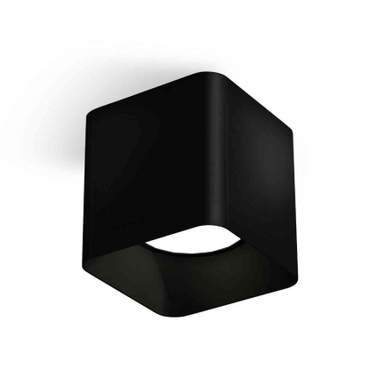 Комплект накладного светильника Ambrella light Techno Spot XS7806002 SBK черный песок (C7806, N7702), в стиле Хай-тек, цвет черный