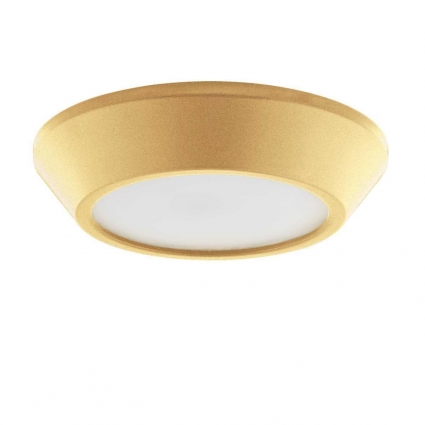 Потолочный светодиодный светильник Lightstar Urbano mini 214732 в современном стиле, цвет золотой