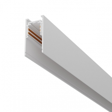 Шинопровод накладной/подвесной магнитный Maytoni Technical Exility Busbar trunkings TRX034-412W в стиле Хай-тек, цвет белый