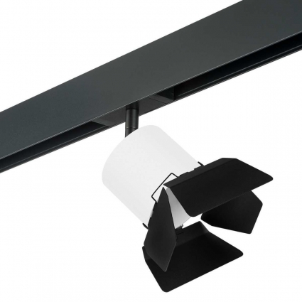Трековый светильник Lightstar Rullo (213486+595087+202487) PRO3486487 в стиле Хай-тек, цвет черный