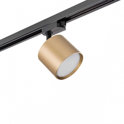 Трековый светильник Lightstar Rullo (213490+592087) R1T3490 в стиле Хай-тек, цвет золотой