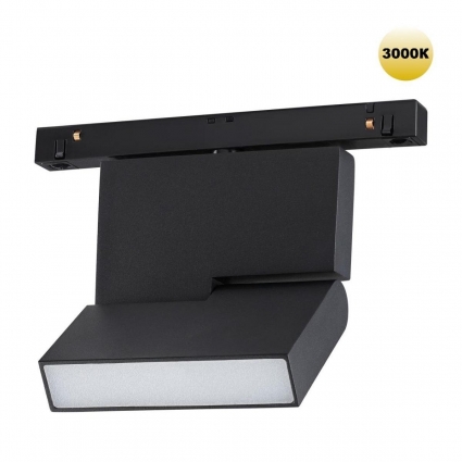 Трековый светодиодный светильник для низковольтного шинопровода Novotech Shino Flum 359205 в стиле Хай-тек, цвет черный