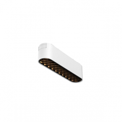 Трековый светодиодный светильник Maytoni Technical Radity Basis Grid TR084-1-6W3K-W в стиле Хай-тек, цвет белый