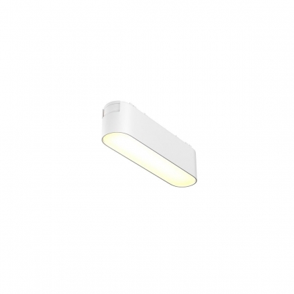 Трековый светодиодный светильник Maytoni Technical Radity Basis TR080-1-6W3K-W в стиле Хай-тек, цвет белый