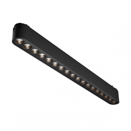 Трековый светодиодный светильник Maytoni Technical Radity Points TR082-1-18W4K-M-B в стиле Хай-тек, цвет черный