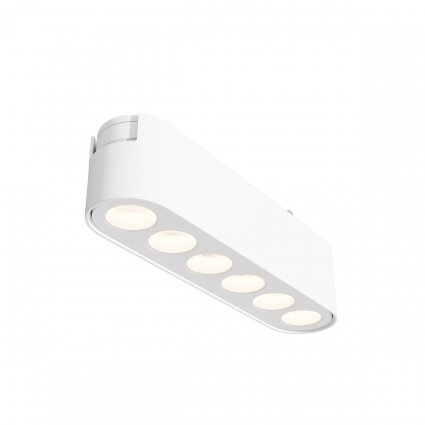 Трековый светодиодный светильник Maytoni Technical Radity Points TR082-1-6W4K-M-W в стиле Хай-тек, цвет белый