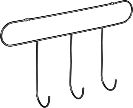 Крючок Moroshka Minima 930-013-01 черный в современном стиле