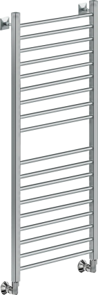 Полотенцесушитель водяной Ника Modern ЛМ 2 100/50 хром лесенка