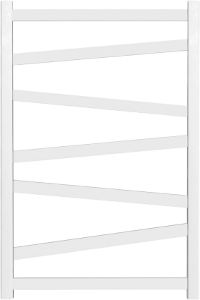 Полотенцесушитель водяной Point Феникс П5 PN15158W 50х80, белый, лесенка