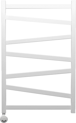 Полотенцесушитель электрический Point Феникс П7 PN15158WE 50х80, белый, лесенка