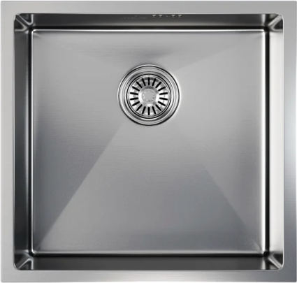 Мойка кухонная Mixline 548564 сатин матовая, прямоугольная, 45x42 см