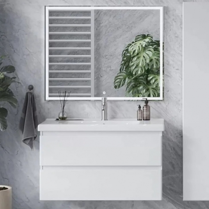 Мебель для ванной Sanstar Riana 100 подвесная глянцевая, с ящиками