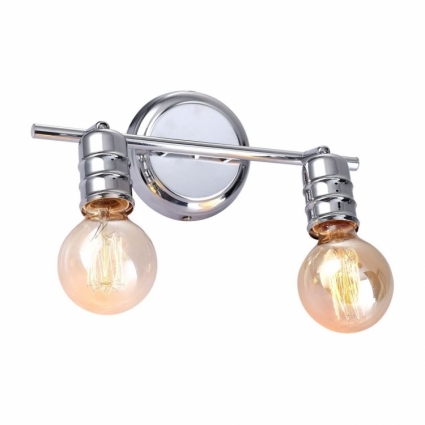 Спот Arte Lamp Fuoco A9265AP-2CC в стиле лофт, цвет хром, мощность 120 Вт