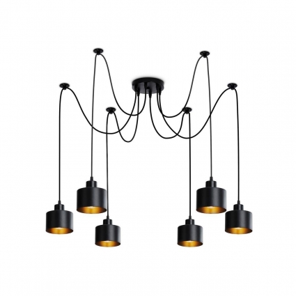 Подвесная люстра Ambrella light Traditional TR8132 в современном стиле, цвет черный