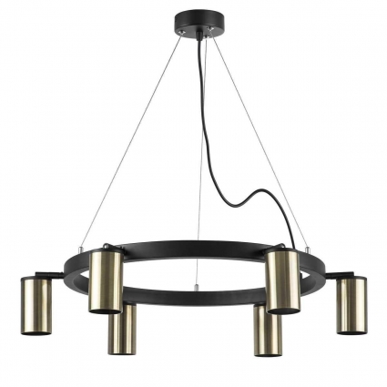 Подвесная люстра Lightstar Rullo (571016+214431-6) LR016316 в современном стиле, цвет бронза