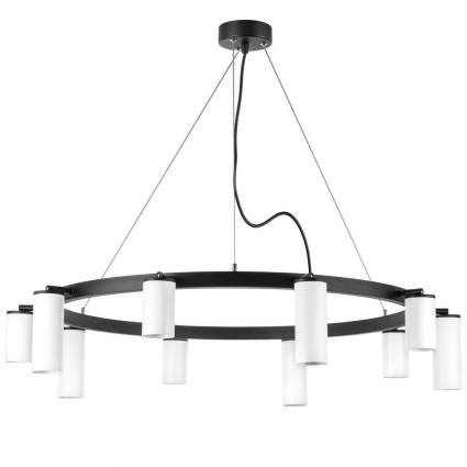 Подвесная люстра Lightstar Rullo (571020+214436-5+214486-5) LR020365865 в современном стиле, цвет белый