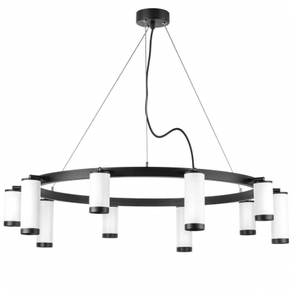 Подвесная люстра Lightstar Rullo (571020+214436-5+214486-5+203437-10) LR02036586540 в современном стиле, цвет белый
