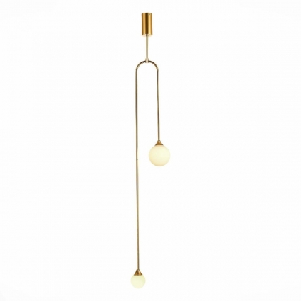 Подвесной светильник ST Luce VIVE SL1187.203.02 цвет золотой, мощность 10 Вт