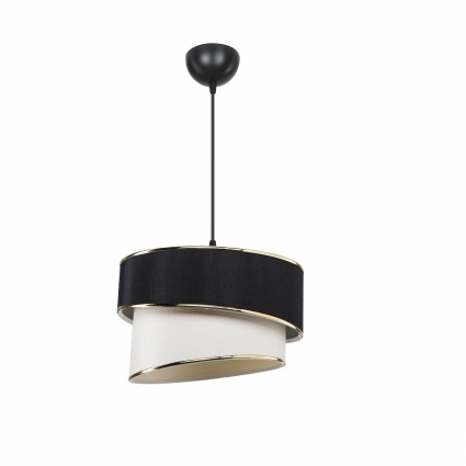 Подвесной светильник Toplight Bertina TL1622H-01BW в стиле модерн, цвет черный