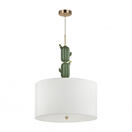 Подвесной светильник Odeon Light Exclusive Modern Cactus 5425/3 цвет белый, мощность 180 Вт