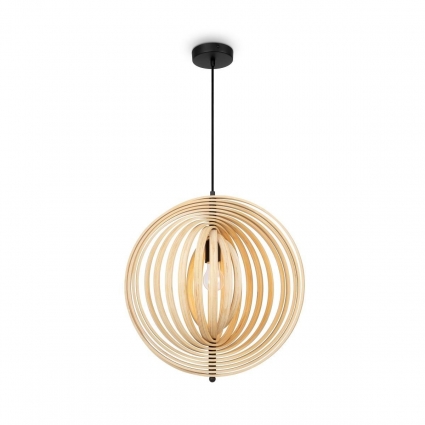 Подвесной светильник Maytoni Modern Roots MOD197PL-01W1 в стиле модерн, цвет дерево