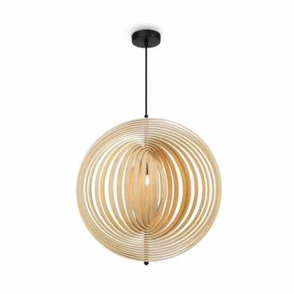 Подвесной светильник Maytoni Modern Roots MOD197PL-01W2 в стиле модерн, цвет дерево