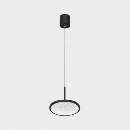 Подвесной светодиодный светильник Italline IT08-8022 black 3000K цвет черный, мощность 12 Вт