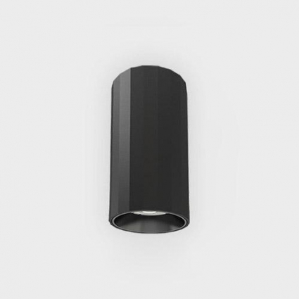 Потолочный светодиодный светильник Italline IT08-8028 black 3000K в современном стиле, цвет черный