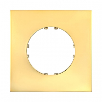 Рамка LK Studio 1-постовая квадрат (золото) Vintage-Quadro 884116-1 цвет золотой