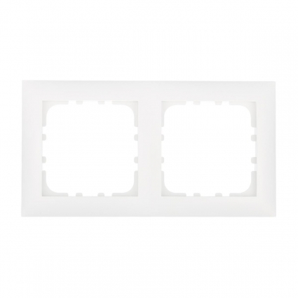 Рамка LK Studio 2-постовая (белый) LK60 864204-1 цвет белый
