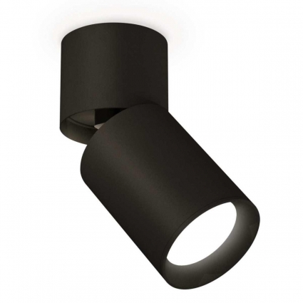 Комплект спота Ambrella light Techno Spot XM (A2221, C6313, N6102) XM6313030, в современном стиле, цвет черный