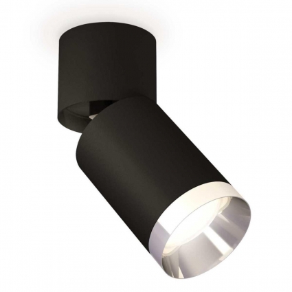 Комплект спота Ambrella light Techno Spot XM (A2221, C6313, N6132) XM6313042, в современном стиле, цвет черный