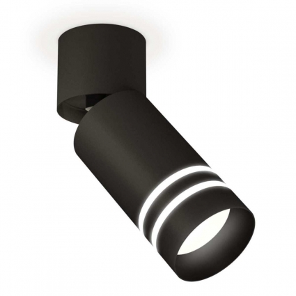 Комплект спота Ambrella light Techno Spot XM (A2221, C6313, N6236) XM6313086, в стиле модерн, цвет черный