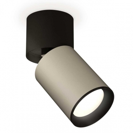 Комплект спота Ambrella light Techno Spot XM (A2221, C6314, N6102) XM6314040, в современном стиле, цвет серый