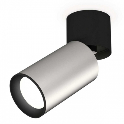 Комплект спота Ambrella light Techno Spot XM (A2221, C6324, N6102) XM6324040, в современном стиле, цвет серебро