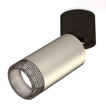 Комплект спота Ambrella light Techno Spot XM (A2221, C6324, N6151) XM6324041, в стиле модерн, цвет серебро