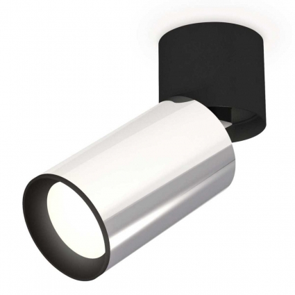 Комплект спота Ambrella light Techno Spot XM (A2221, C6325, N6102) XM6325040, в современном стиле, цвет серебро
