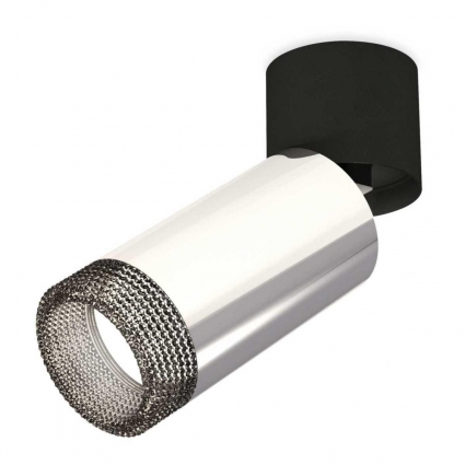 Комплект спота Ambrella light Techno Spot XM (A2221, C6325, N6151) XM6325041, в стиле модерн, цвет серебро