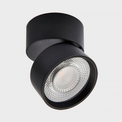 Светодиодный спот Italline IT02-010 black 4000K в современном стиле, цвет черный