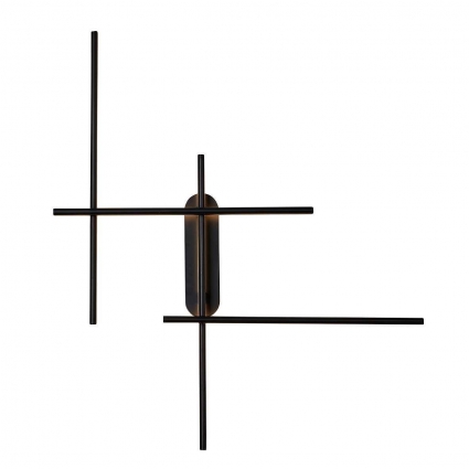 Бра Kink Light Монти 08405-4,19, в стиле Хай-тек, цвет черный, мощность 36 Вт