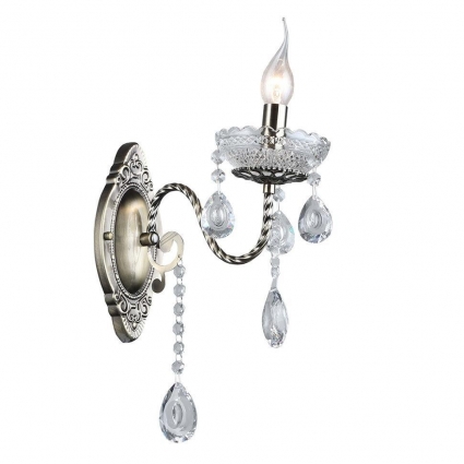 Бра Seven Fires Balint WD3593/1W-AB-CL в классическом стиле, цвет античная бронза, мощность 60 Вт