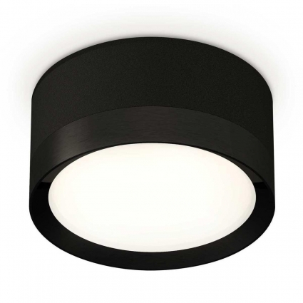Комплект накладного светильника Ambrella light Techno Spot XS (C8102, N8113) XS8102002, в современном стиле, цвет черный