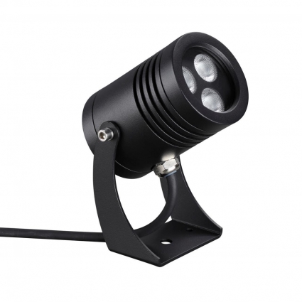 Уличный настенный светодиодный светильник Odeon Light Nature Stima 6648/6WA в стиле Хай-тек, цвет черный