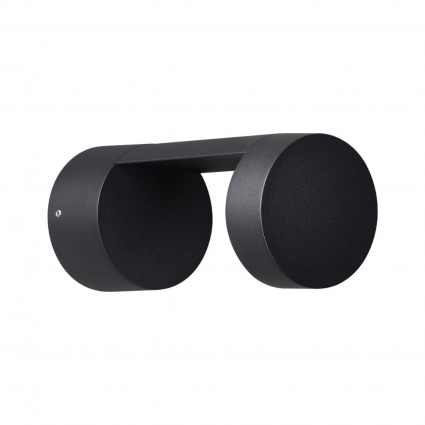 Уличный настенный светодиодный светильник Odeon Light Nature Tion 6657/10WL в стиле Хай-тек, цвет черный
