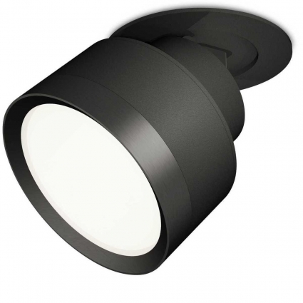 Комплект встраиваемого спота Ambrella light Techno Spot XM (A2242, A2106, C8102, N8113) XM8102500, в современном стиле, цвет черный